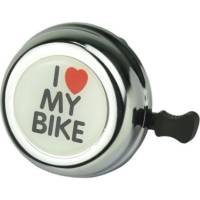 Звонок JOY KIE 54BF-06I Love my Bike стальной, стандартный H000010735