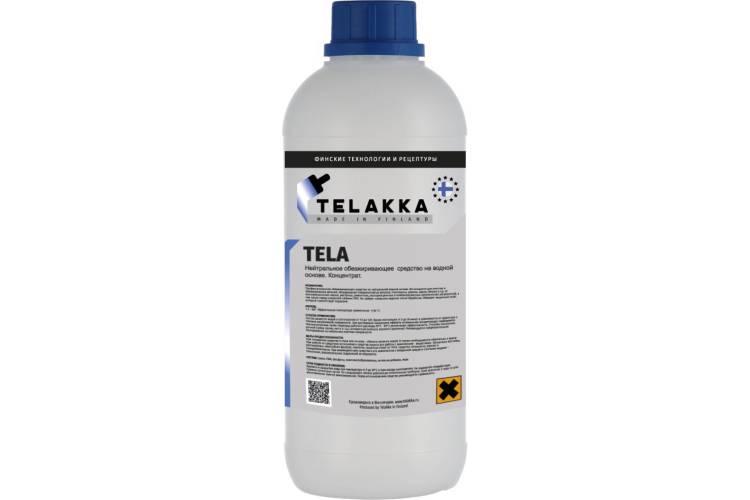 Нейтральное обезжиривающее средство на водной основе Telakka TELA 1л