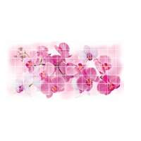 Панель на стену из ПВХ GRACE (Мозаика Орхидея Розея, 955х480 мм) УТ000046323