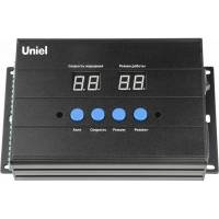 Контроллер DMX Uniel для управления RGB прожекторами серии ULF-L52 DC24V. ULC-L52 RGB/DC24V BLACK UL-00008371
