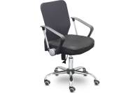 Кресло Easy Chair UPEChair-203 PTW net ткань черная, сетка черная, хром 289486