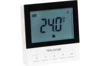 Встраиваемый термостат Teplocom TSF-Prog-220 16A для электрического тёплого пола Бастион 921