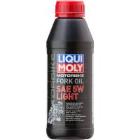 Синтетическое масло для вилок и амортизаторов LIQUI MOLY Motorbike Fork Oil Light 5W 0,5л 1523