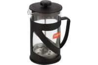 Чайник/кофейник Mallony кофе-пресс PERSONA объем 600 мл из жаропрочного стекла в пластиковом корпусе 006973