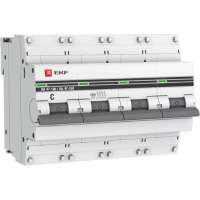 Автоматический выключатель EKF PROxima ВА 47-100, 4P, 80А, 10kA, SQ mcb47100-4-80C-pro