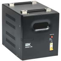 Однофазный стабилизатор напряжения IEK, переносной 3кВА EXPAND IVS21-1-003-11
