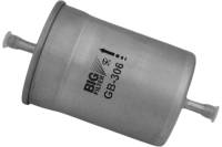Фильтр топливный 405,406 дв, под хомут метал BIG FILTER GB306