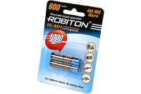 Аккумулятор ROBITON 600MHAAA-2 BL2 (2шт) 8794