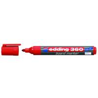 Маркер для белых досок Edding круглый наконечник, 1.5-3 мм, красный E-360#2
