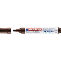 Каллиграфический маркер Edding клиновидный наконечник, 1-5 мм, темно-коричневый E-1455#18