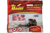 Тесто-брикет от грызунов mr.mouse 100г М-969