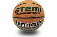 Баскетбольный мяч ATEMI р. 5, резина, 8 панелей, BB100 00000101330