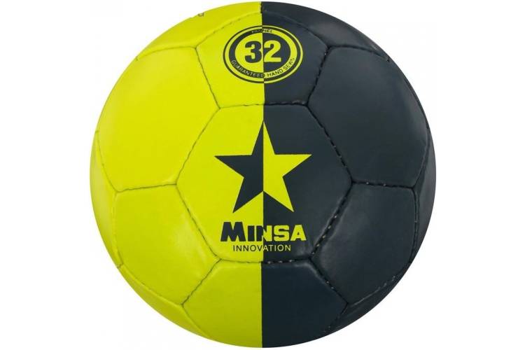 Футбольный мяч Minsa MINSA размер 5, вес 400 гр, 32 панели, PU, ручная сшивка, камера латекс 5187090