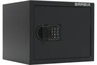 Офисный мебельный сейф BRABIX SF-280EL 280х350х300 мм, электронный замок, черный 291149