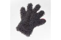 Варежка-перчатка SKYWAY микрофибра 23х27 см, шиншилла с сеткой скрапер S00903002