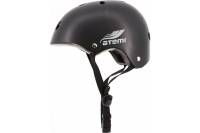 Защитный подростковый шлем ATEMI черный, размер окружности 52-56cм, 8-15 лет, AH07BM 00-00007511