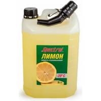 Зимняя стеклоомывающая жидкость Spectrol Лимон -20С, 5 л 9645