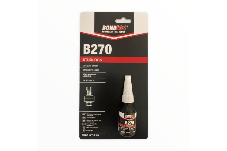 Резьбовой фиксатор высокой прочности Bondloc B270 блистер, 10 мл B270C10ML