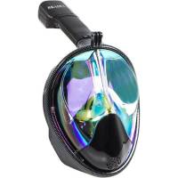 Затемненная полнолицевая маска для снорклинга BRADEX с принтом, S SF 0551