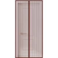 Москитная дверная сетка на магнитах DASWERK 100x210 см, антимоскитная, коричневая 607986