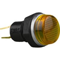 Сигнальная арматура Emas 14мм желтая с лампой 24В S140NS2