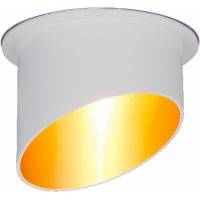 Встраиваемый светильник Elektrostandard 7005 MR16 / WH/GD белый/золото a040981