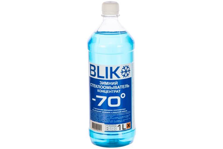 Жидкость в бачок омывателя Старт BLIK -70, 1л/пэт 4607952902121