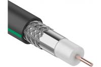 Коаксиальный кабель PROconnect SAT 703 B, Cu/Al/Al, 75%, 75 Ом, бухта 100м, черный OUTDOOR 01-2436-1