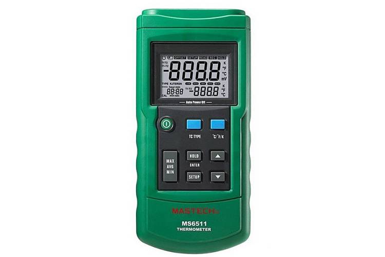 Цифровой термометр MASTECH MS6511 термопара в комплекте 00-00005946
