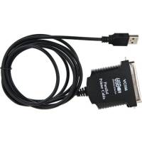 Кабель-адаптер VCOM USB A вилка - LPT, 1.8м VUS7052