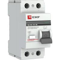 Электронное устройство защитного отключения EKF ВД-100 2P 63А/100мА тип А PROxima SQelcb-2-63-100-e-a-pro