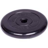 Обрезиненный диск Barbell Atlet d 31 мм, чёрный, 10.0 кг СГ000001514