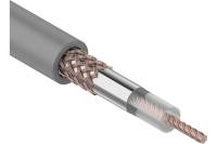 Коаксиальный кабель REXANT RG-58 A/U, 50 Ом, Cu/Al/Cu, 64%, бухта 100 м, серый 01-2002