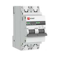 Автоматический выключатель EKF PROxima ВА 47-63, 2P, 40А, 4,5kA, SQ mcb4763-2-40D-pro
