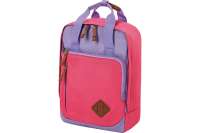 Молодежный рюкзак BRAUBERG FRIENDLY розово-сиреневый, 37х26х13 см 270092