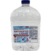 Антисептик для рук NIAGARA Antiseptic Liquid с антибактериальным эффектом 3 л, пэт с крышкой 1031000031