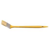 Радиаторная кисть FIT, натуральная светлая щетина, желтая пластиковая ручка 01218