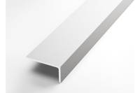 Декоративный угловой профиль ЛУКА алюминиевый, 40х20х2 мм, 2,7 м, 5 шт./уп. белый УТ000020866
