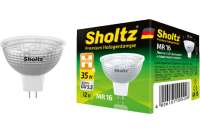 Галогенная лампа Sholtz MR16 GU5.3 35Вт 2800K 12В DIMM HMR2002