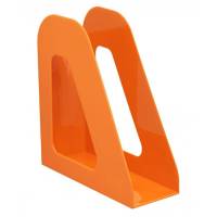Вертикальный лоток для бумаг Стамм Фаворит оранжевый Mandarin ЛТ721