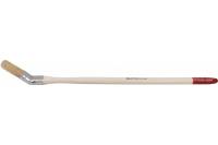 Радиаторная кисть, толщина 11мм, натуральная щетина, нержавеющий обжим, деревянная ручка, ширина 40мм МASTER COLOR 30-0302