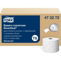 Туалетная бумага в рулонах TORK SmartOne T8 8 рулонов в упаковке арт.472272 25241