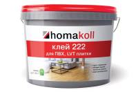 Клей Homakoll 222, для ПВХ и LVT плитки, 12 кг 460401
