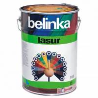 Лазурное покрытие для защиты древесины Belinka LASUR 12 бесцветная 10л 50512