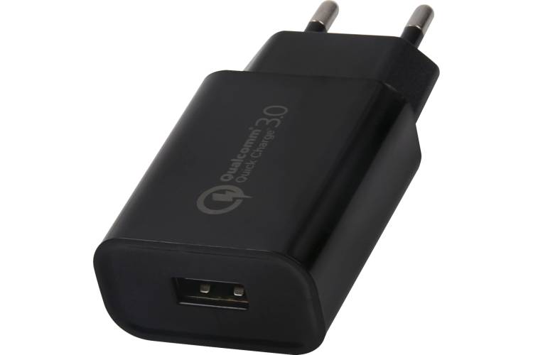 СЗУ Red Line Tech USB QC 3.0 модель NQC1-3A, черный УТ000015768