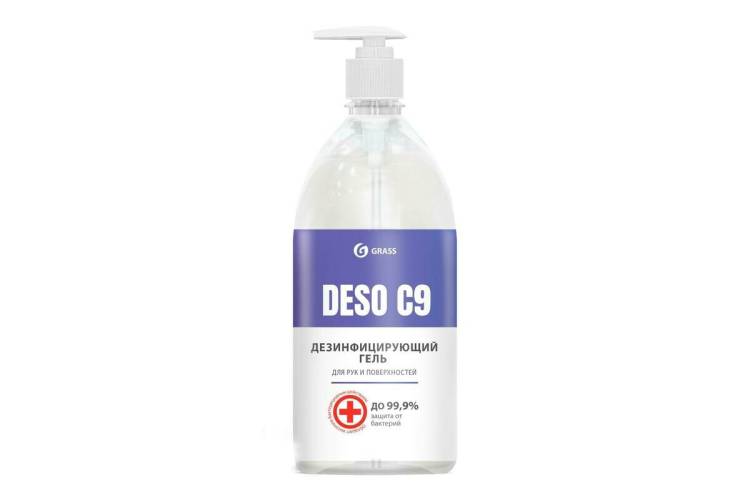 Дезинфицирующее средство на основе изопропилового спирта Grass DESO C9 гель 550073