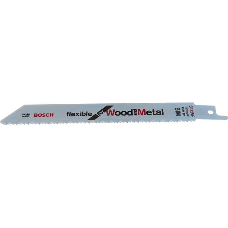 Полотна для ножовочной пилы 2 шт. (150х19х0.9 мм) по дереву с металлом S922VF Bosch 2608656040