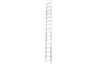 Алюминиевая односекционная приставная лестница Алюмет 16 широких ступеней НК1 5116