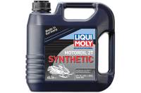 Синтетическое моторное масло для снегоходов 4л LIQUI MOLY Snowmobil Motoroil 2T Synthetic 2246