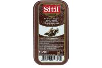 Губка для полировки обуви из гладкой кожи Sitil Shine Sponge темно-коричневая 177.02 GKPS